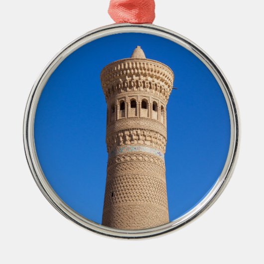 Kalyan minaret - Bukhara, Oezbekistan Metalen Ornament (Voorkant)