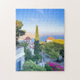 Kalymnos - Agios Savvas Uitzicht Puzzle Legpuzzel