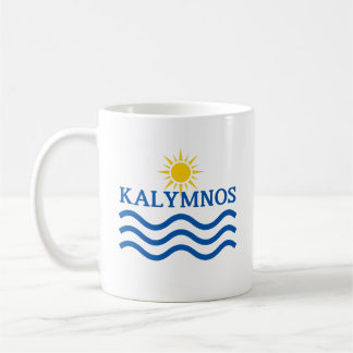 KALYMNOS Griekenland, Zonnegolven Koffiemok