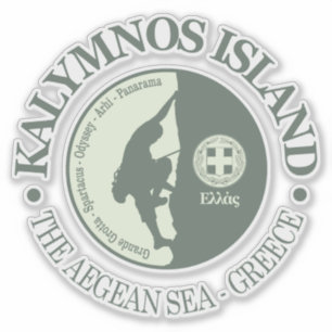 Kalymnos Island (klimmen) Sticker