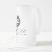 Kalypso Kane Logo in Black Matglas Bierpul (Voorkant rechts)