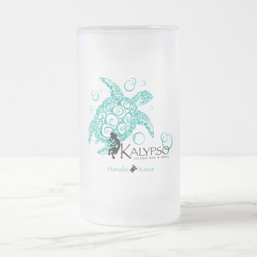 Kalypso Zee Turtle Matglas Bierpul (Center)