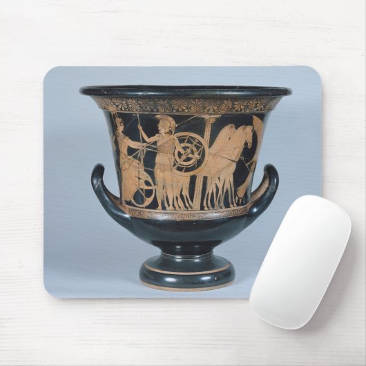 Kalyxkrater met rode figuur muismat (Met muis)