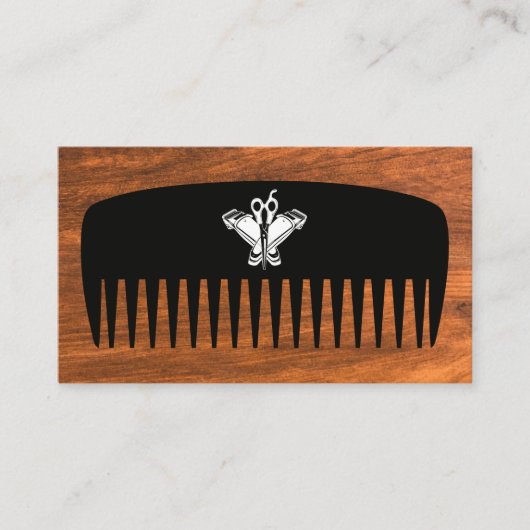 Kam Clippers en Schaar Visitekaartje (Voorkant)