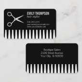 Kam | Haarstylist Visitekaartje (Voorkant / Achterkant)