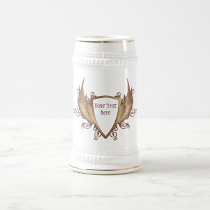 KAM met VLIEGERS + Uw Tekst Bierpul