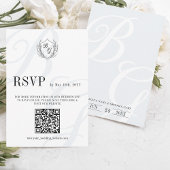  kam online bruiloft Aanwezigheid QR-code RSVP Kaartje