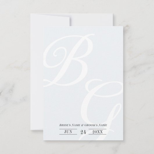  kam online bruiloft Aanwezigheid QR-code RSVP Kaartje (Achterkant)