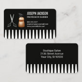 Kam | Sprayfles en schaar Visitekaartje (Voorkant / Achterkant)