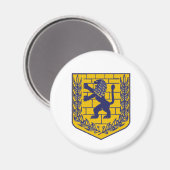 Kam van Jeruzalem Magneet (Voorkant / Achterkant)