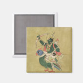 Kama, God van Liefde, 18e tot 19e eeuw Magneet (Voorkant / Achterkant)