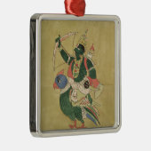 Kama, God van Liefde, 18e tot 19e eeuw Metalen Ornament (Rechts)