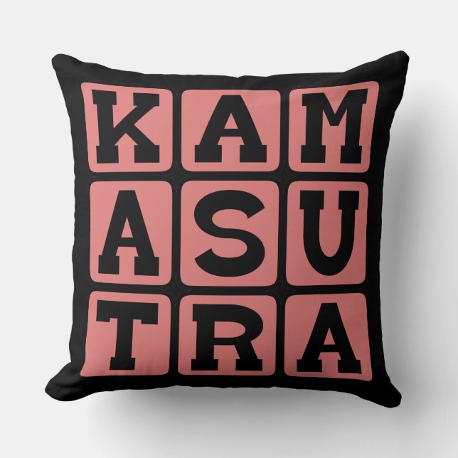 Kama Sutra, volwassenen instructiehandleiding Kussen (Voorkant)
