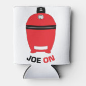 Kamado 'Joe ON' Red BBQ Grilling Low en Slow T-Sh Blikjeskoeler (Voorkant)