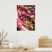 Kamado TanjirouKamado Nezuko Poster (Keuken)