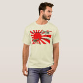 Kamakazie in opleiding t-shirt (Voorkant volledig)