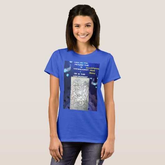 Kamakihyawa Masker Noons T-shirt (Voorkant volledig)