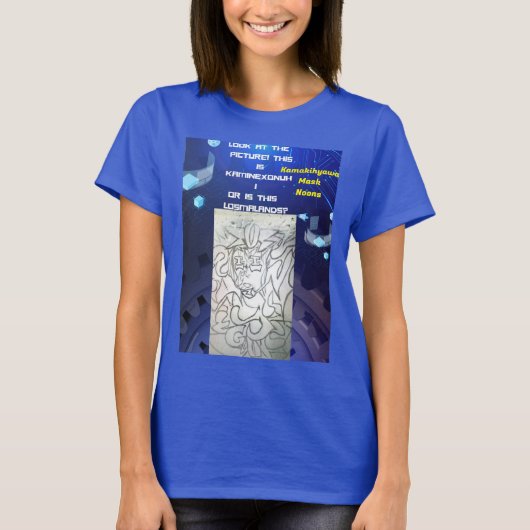 Kamakihyawa Masker Noons T-shirt (Voorkant)