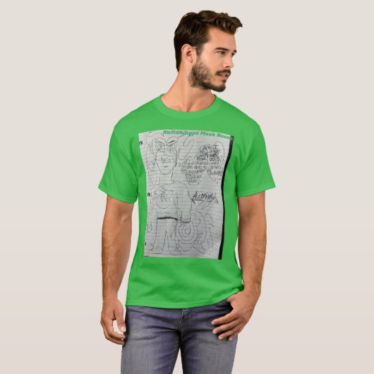 Kamakihype Masker Noons T-shirt (Voorkant volledig)