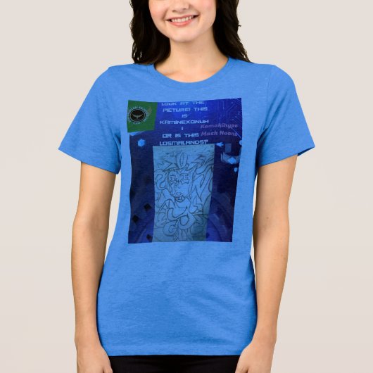 Kamakihype Masker Noons Tri-Blend Shirt (Voorkant)