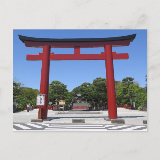 Kamakura-Briefkaart Briefkaart (Voorkant)