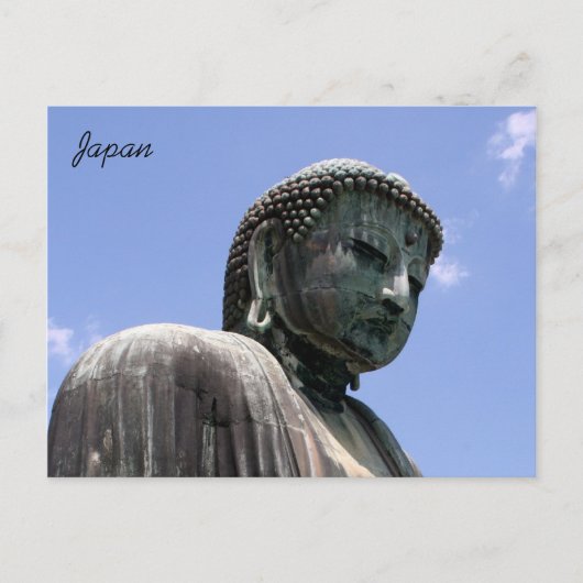 kamakura buddha briefkaart (Voorkant)