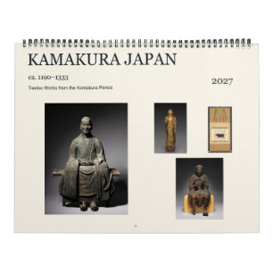 Kamakura Japan ca. 1190–1333 Twaalf Kunstwerken 20 Kalender