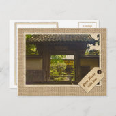 Kamakura Japan Kencho-ji Temple Paper Briefkaart (Voorkant / Achterkant)