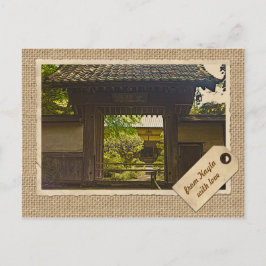 Kamakura Japan Kencho-ji Temple  Paper Briefkaart
