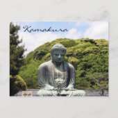kamakura serene buddha briefkaart (Voorkant)