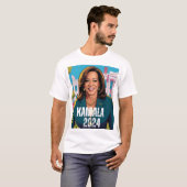KAMAL HARRIS 2024 T-SHIRT (Voorkant volledig)