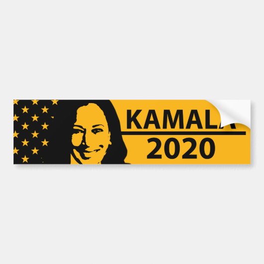 Kamala 2020 bumpersticker (Voorkant)