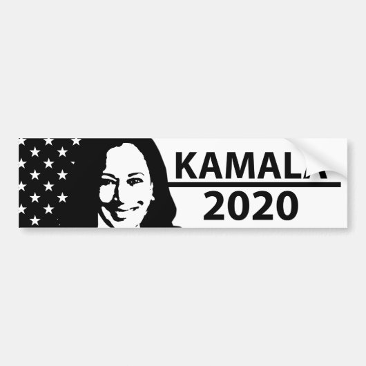 Kamala 2020 bumpersticker (Voorkant)