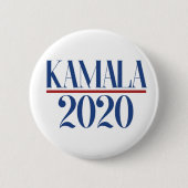 Kamala 2020 Democraat Kamala Harris voor President Ronde Button 5,7 Cm (Voorkant)