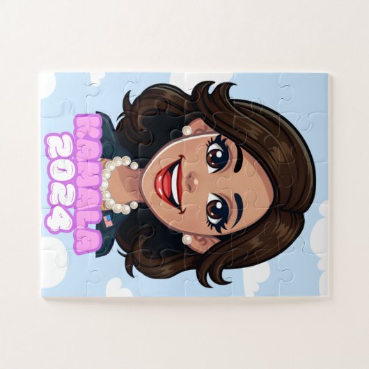 KAMALA 2020 PUZZEL IK MAKKELIJK PUZZEL LEGPUZZEL (Horizontaal)