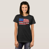 Kamala 2020  Stemming Kamala Harris T-Shirt (Voorkant volledig)