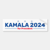 Kamala 2024 bumpersticker (Voorkant)