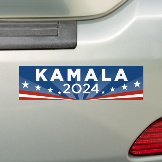 Kamala 2024 bumpersticker (Op auto)