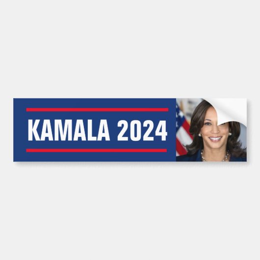 KAMALA 2024 BUMPERSTICKER (Voorkant)