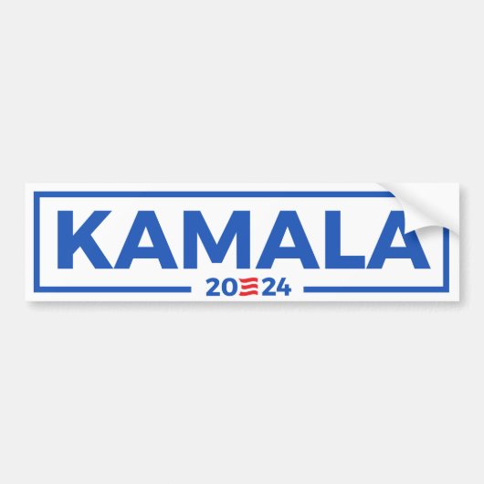 KAMALA 2024 BUMPERSTICKER (Voorkant)