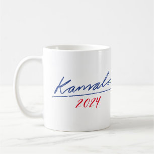 Kamala 2024 Cursief Koffiemok
