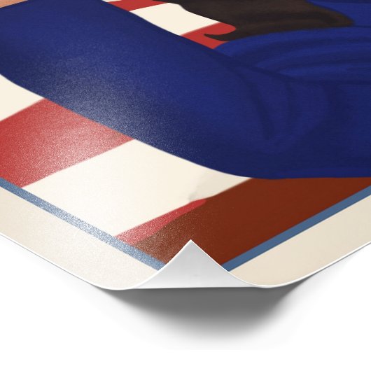 Kamala 2024 foto afdruk (Hoek)