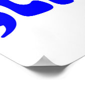 Kamala 2024 Grappig Comma La Harris 2024 Poster (Hoek)