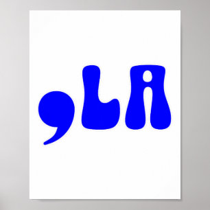 Kamala 2024 Grappig Comma La Harris 2024 Poster