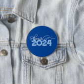 Kamala 2024 Handtekening Ronde Button 7,6 Cm (In situ)