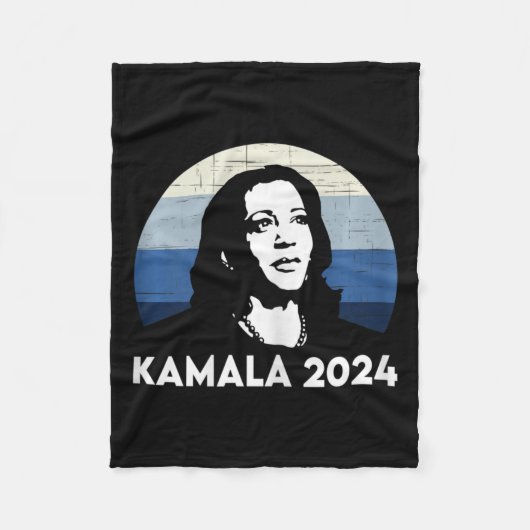 Kamala 2024 Kamala Harris 2024 President Fleece Deken (Voorkant)