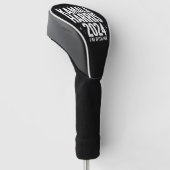 Kamala 2024 Ondersteuning I'm With Her Kamala Harr Golfheadcover (Schuin)