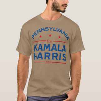 Kamala 2024 Pennsylvania Campagne Ondersteuning T-shirt