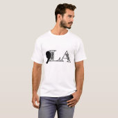 Kamala 2024 President Comma La Funny Retro T-shirt (Voorkant volledig)