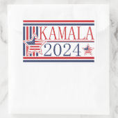 Kamala 2024, presidentskandidaat Sticker (Tas)